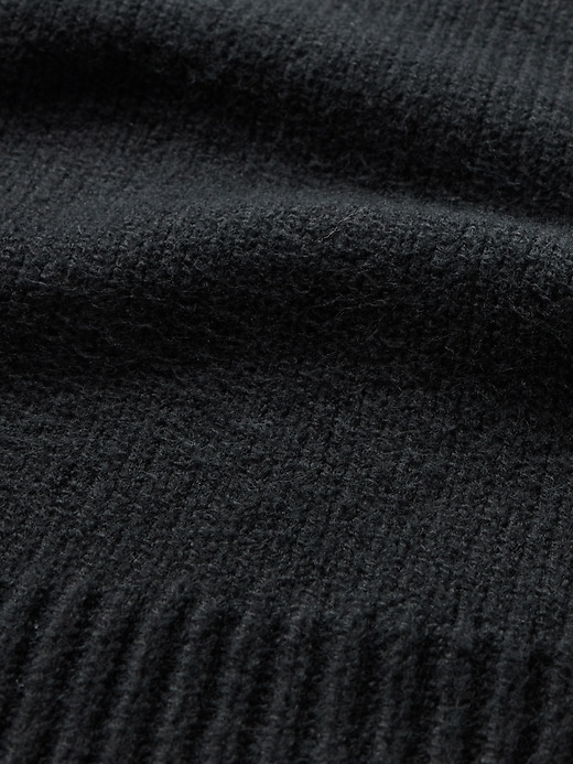 Image number 4 showing, CashSoft Cropped High V-Neck Sweater