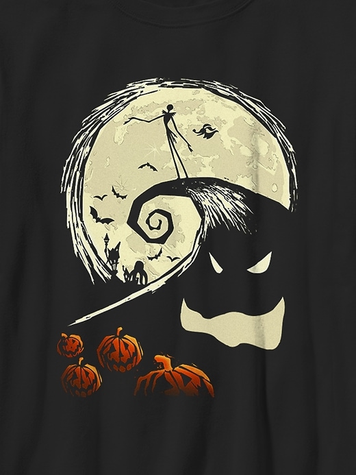 Image number 2 showing, Kids The Nightmare Before Christmas Spiral Hill Graphic Tee