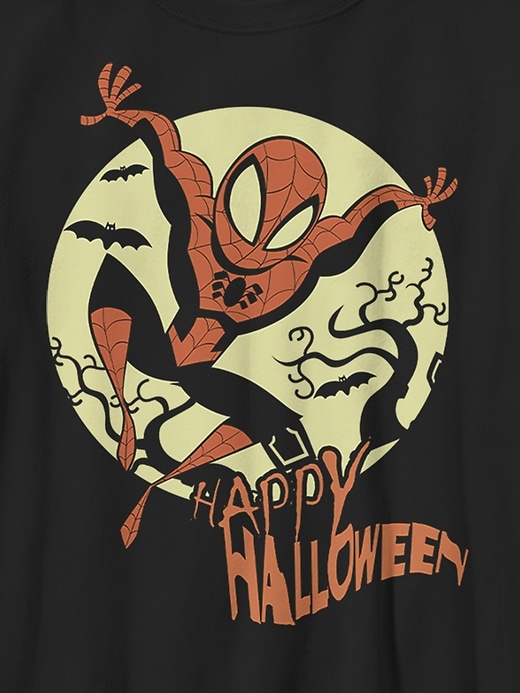 Image number 2 showing, Kids Spiderman Halloween Graphic Tee