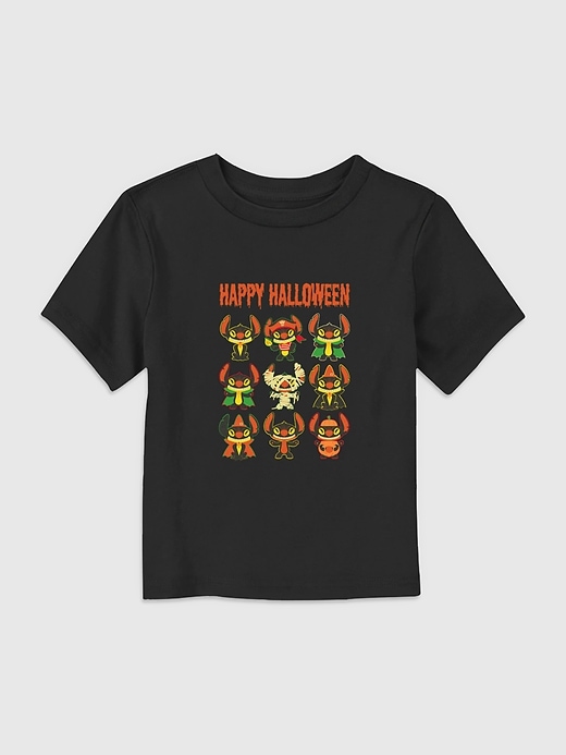 Image number 1 showing, Toddler Lilo and Stitch Halloween Graphic Tee