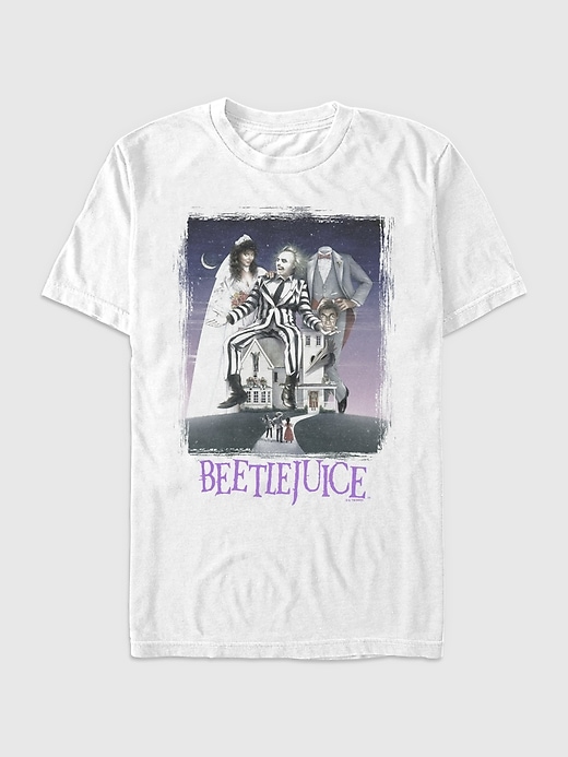 Image number 1 showing, Beetlejuice Vintage Poster Graphic Tee