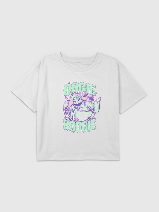 Image number 1 showing, Kids The Nightmare Before Christmas Oogie Boogie Graphic Boxy Crop Tee