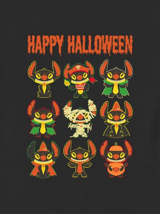 Image number 2 showing, Toddler Lilo and Stitch Halloween Graphic Tee