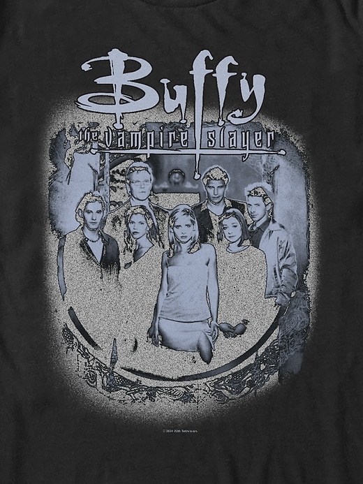 Image number 2 showing, Buffy The Vampire Slayer Group Poster Graphic Tee