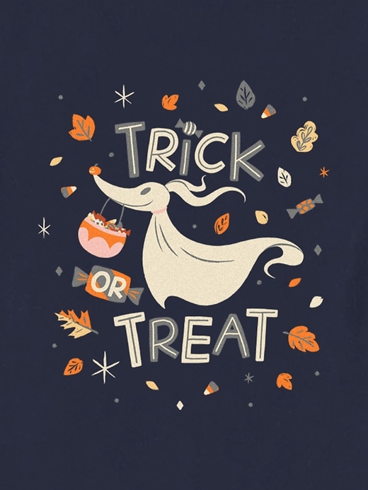 Image number 2 showing, Toddler The Nightmare Before Christmas Trick or Treat Zero Graphic Tee