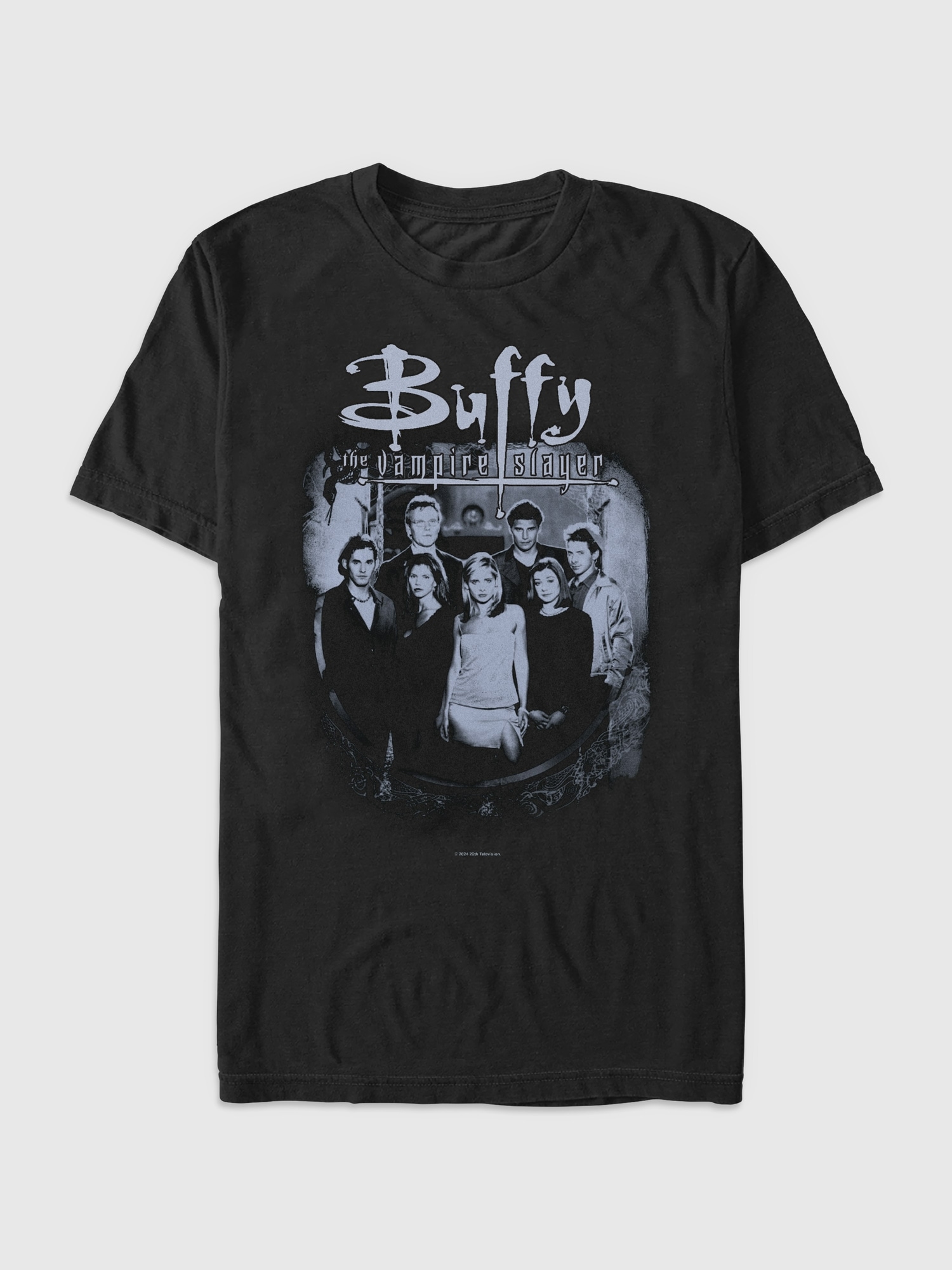 Buffy The Vampire Slayer Group Poster Graphic Tee