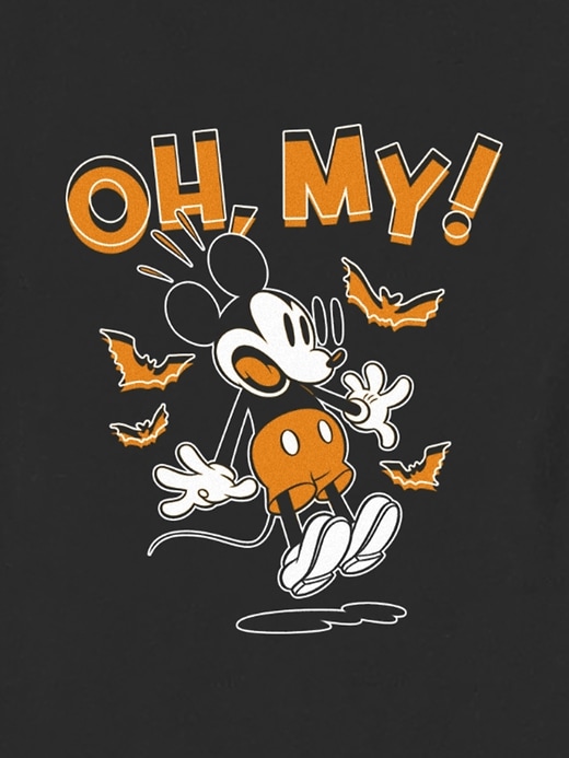 Image number 2 showing, Toddler Mickey Mouse Halloween Bats Graphic Tee