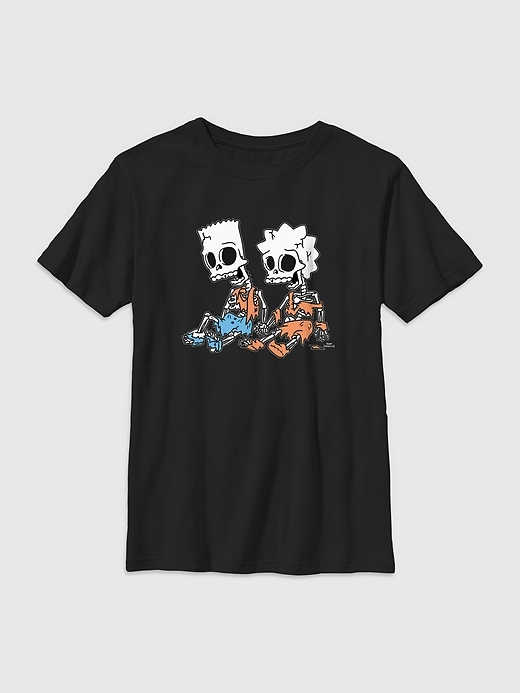 Image number 1 showing, Kids The Simpsons Halloween Graphic Tee