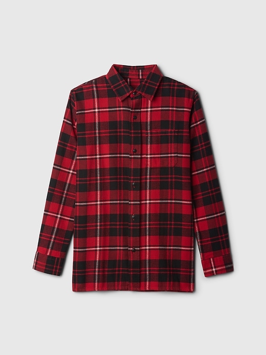 Image number 5 showing, Kids Organic Cotton Flannel Shirt