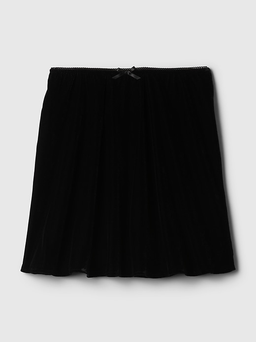 Image number 5 showing, Recycled Velvet Mini Skirt