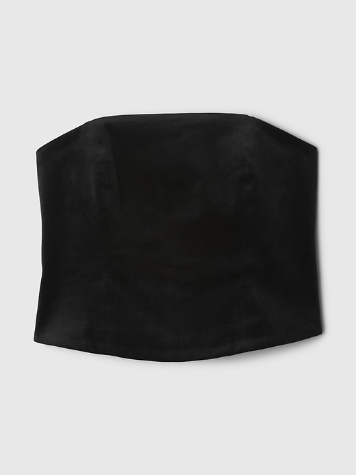 Image number 5 showing, Velvet Cropped Tube Top