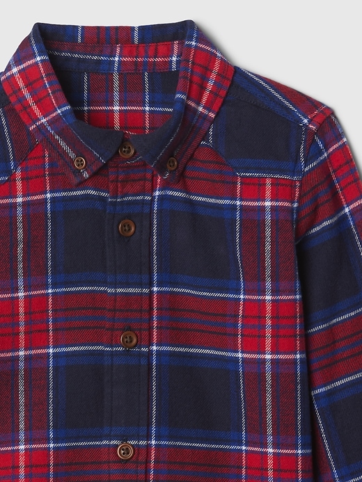 Image number 4 showing, babyGap Organic Cotton Flannel Shirt