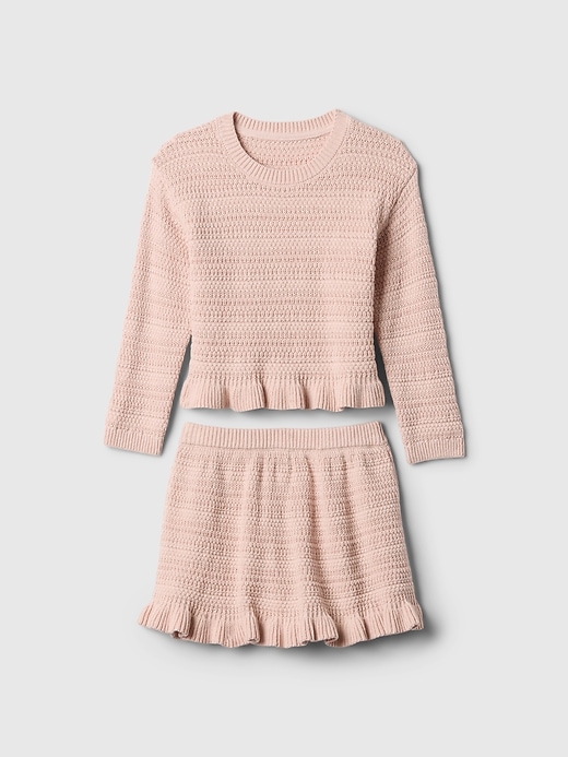 Image number 2 showing, babyGap Ruffle Sweater Skirt Set