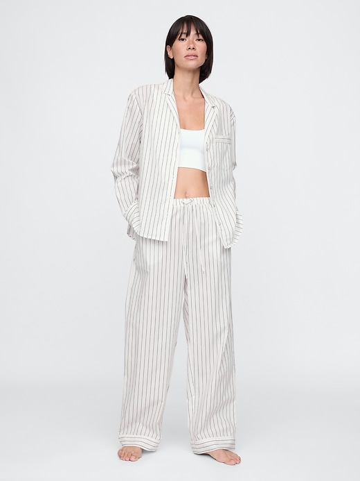 Image number 1 showing, Poplin PJ Pants