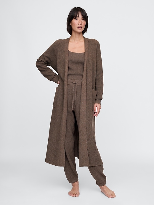 Image number 3 showing, CashSoft Waffle Robe