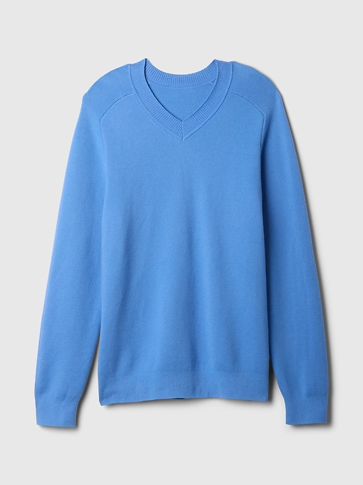 Image number 5 showing, CashSoft V-Neck Sweater