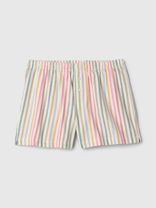 Image number 4 showing, Flannel PJ Boxer Shorts