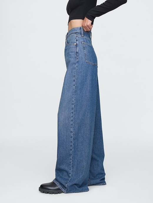 Image number 3 showing, Sky High Rise UltraSoft Baggy Jeans