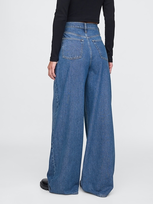 Image number 4 showing, Sky High Rise UltraSoft Baggy Jeans