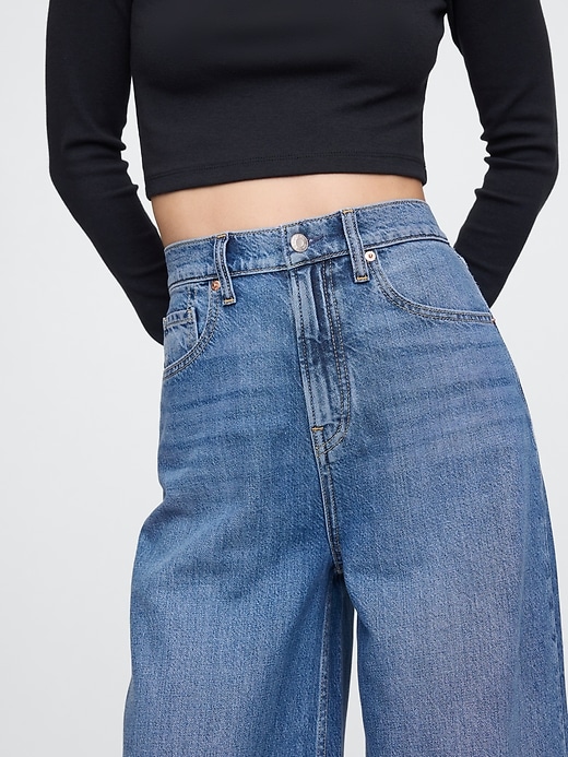 Image number 8 showing, Sky High Rise UltraSoft Baggy Jeans