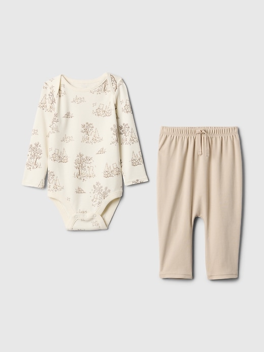 Image number 2 showing, Baby First Favorites Supima® Bodysuit Outfit Set