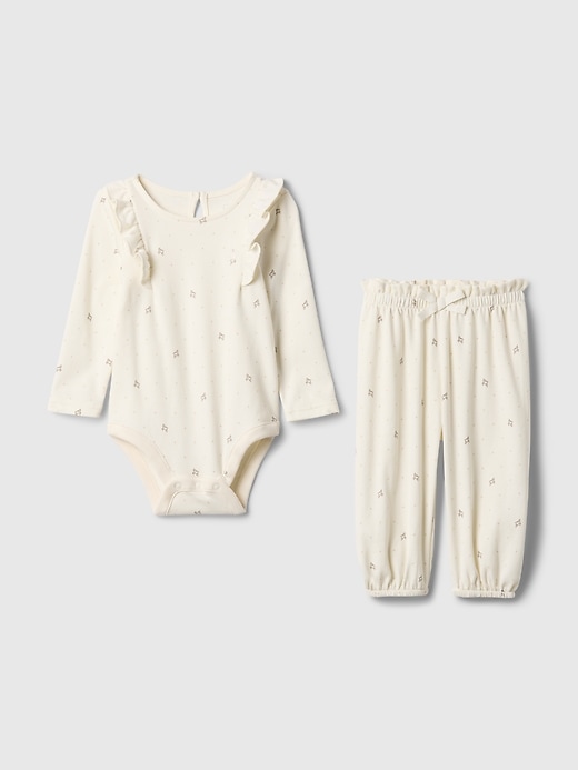 Image number 1 showing, Baby First Favorites Supima® Bodysuit Outfit Set