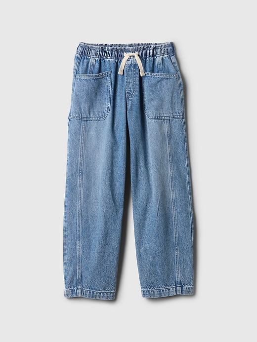 Image number 5 showing, Kids Ultrasoft Pull-On Horseshoe Jeans