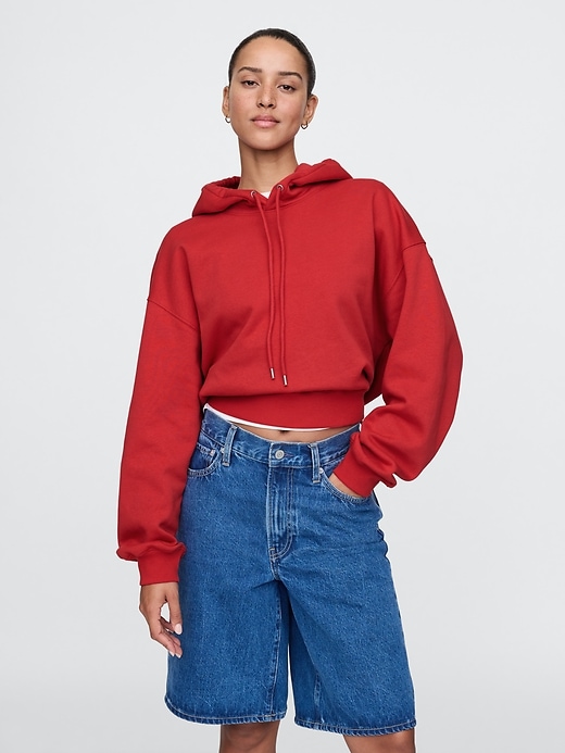 Image number 1 showing, Vintage Soft Cropped Hoodie