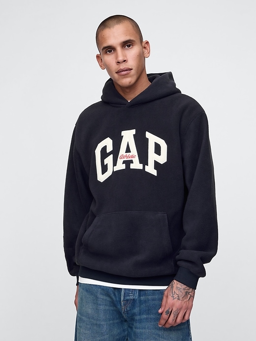 Image number 1 showing, Gap Athletic Logo Hoodie