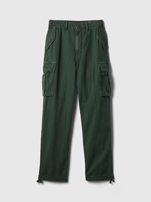 Image number 6 showing, Herringbone Utility Cargo Pants