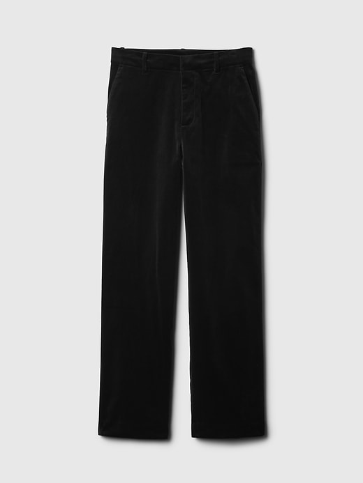 Image number 7 showing, High Rise Velvet Straight Pants