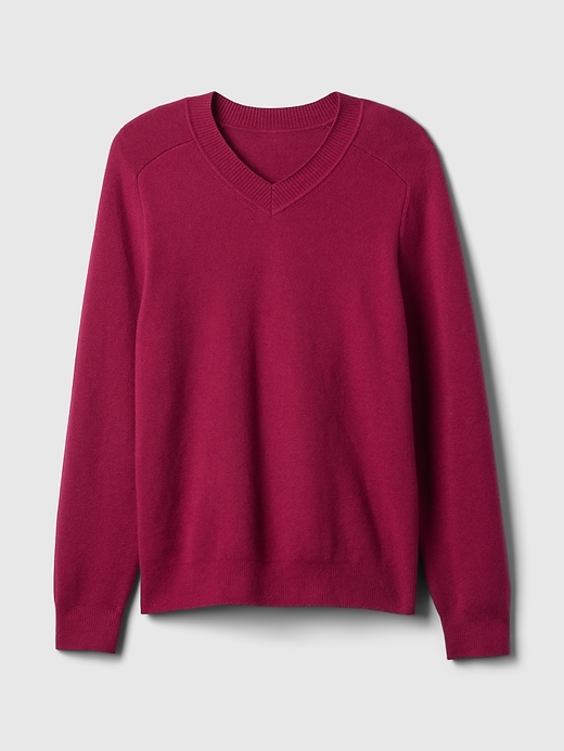 Image number 5 showing, CashSoft V-Neck Sweater