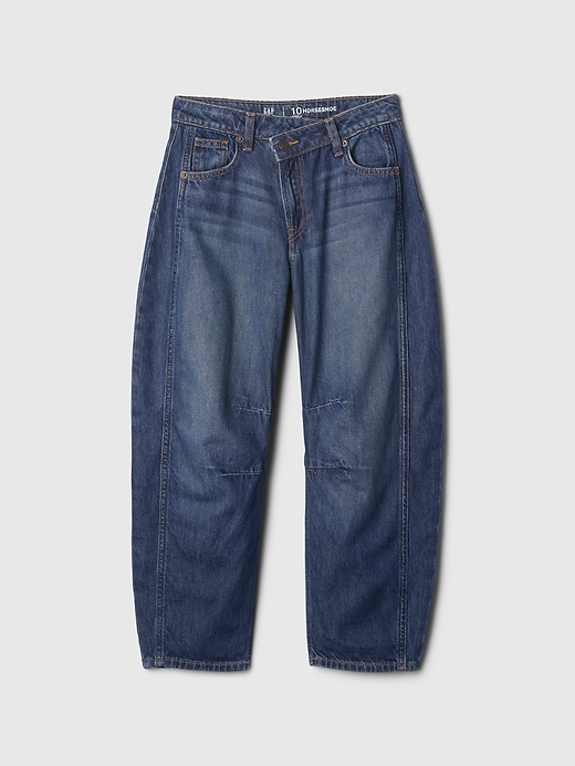 Image number 6 showing, Kids Horseshoe Jeans