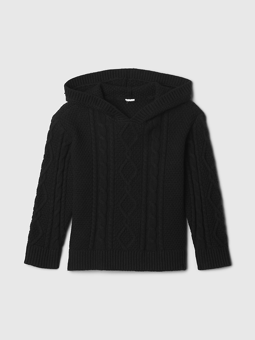 Image number 2 showing, babyGap Hooded Cable-Knit Sweater