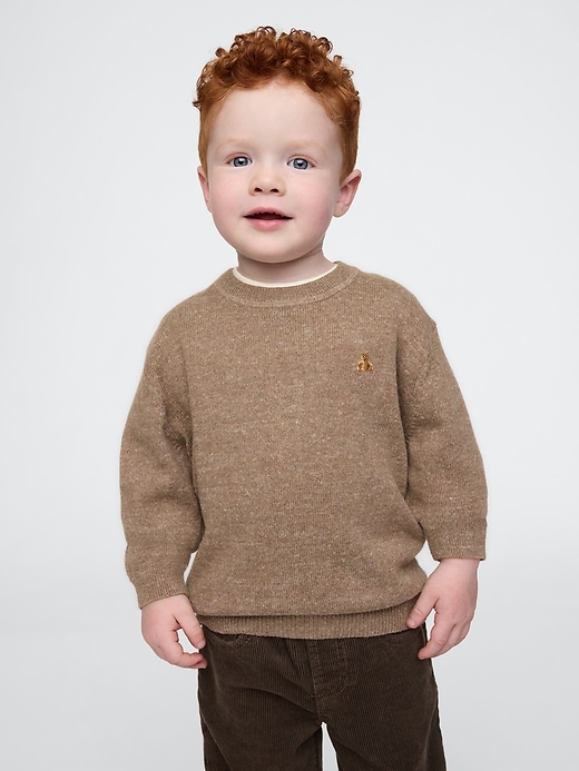 Image number 3 showing, babyGap Relaxed Crewneck Sweater