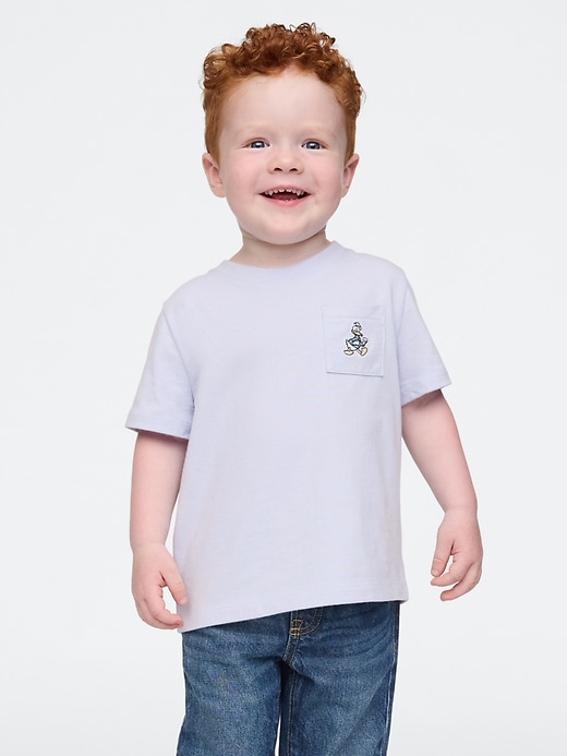 Image number 1 showing, Gap × Disney Baby Pocket T-Shirt