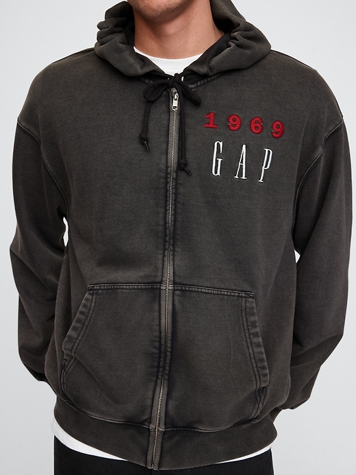 Image number 4 showing, Heavyweight 1969 Logo Full-Zip Hoodie