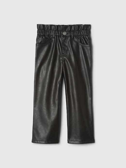 Image number 2 showing, babyGap Vegan Leather Stride Pants