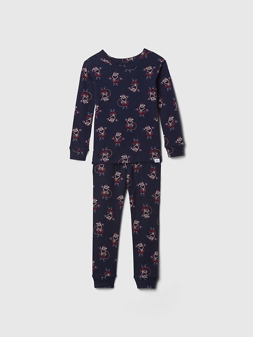 Image number 2 showing, Baby & Toddler Organic Brushed Cotton Holiday PJ Set