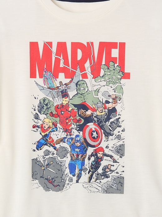 Image number 3 showing, GapKids &#124; Marvel  Recycled PJ Jogger Set