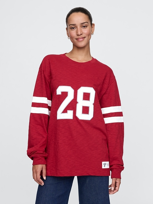 Image number 5 showing, Gap × Disney Varsity Jersey T-Shirt