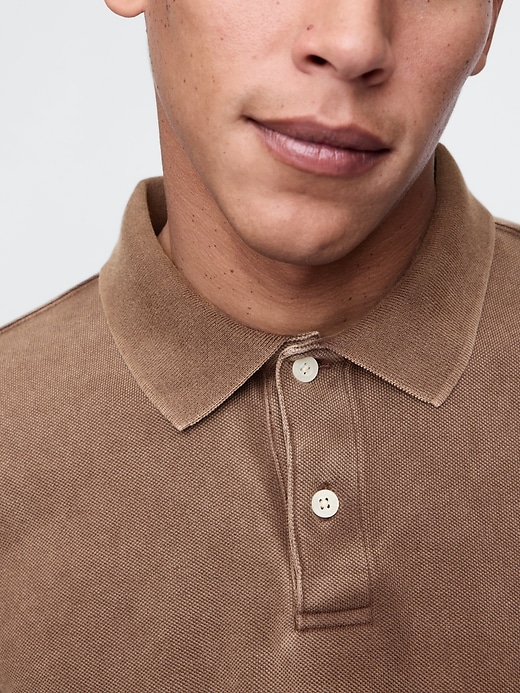 Image number 4 showing, Pique Polo Shirt