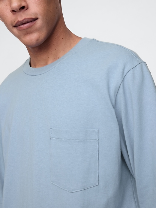 Image number 4 showing, Heavyweight Pocket T-Shirt