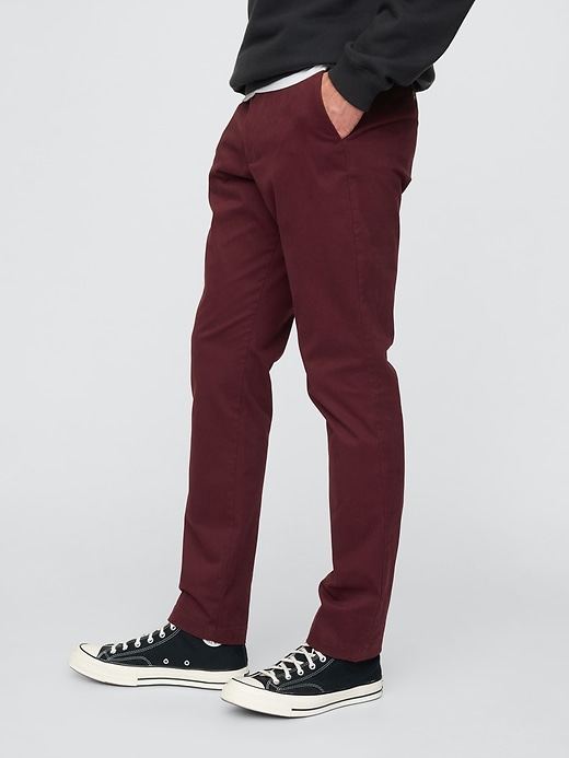 Image number 3 showing, Modern Khakis in Slim Fit with GapFlex