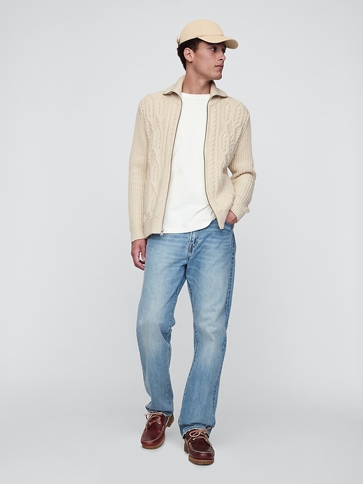 Image number 3 showing, Full-Zip Sweater Cardigan