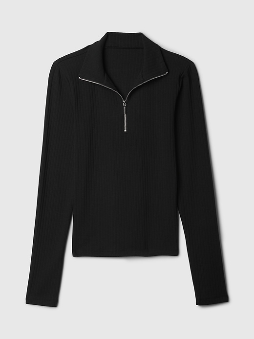 Image number 4 showing, Modern Rib Half-Zip Pullover