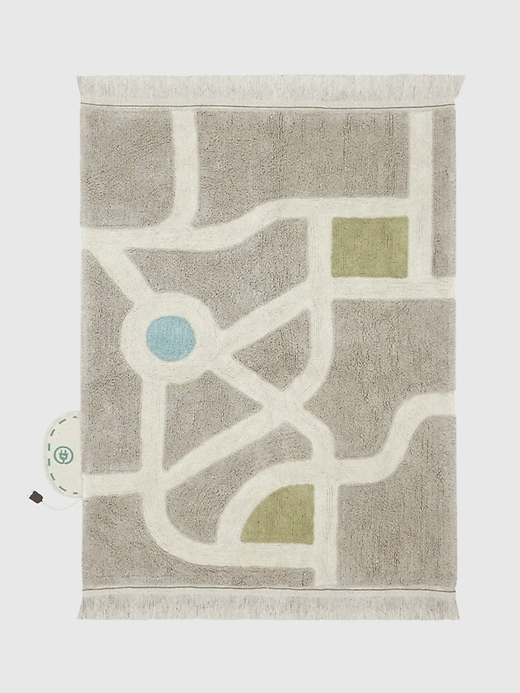 Image number 1 showing, Lorena Canals Washable Medium Play Rug Ecocity