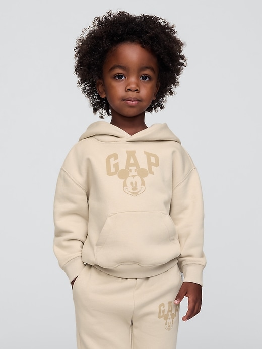 Image number 7 showing, Gap × Disney Baby Vintage Soft Mickey Mouse Logo Hoodie