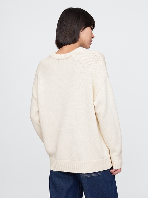 Image number 2 showing, Oversized Boyfriend Sweater