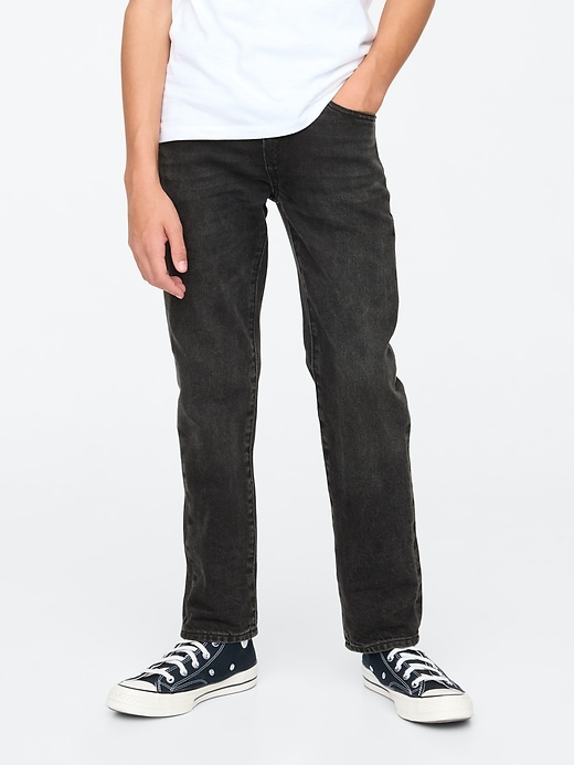 Image number 2 showing, Kids Original Straight Pull-On Jeans